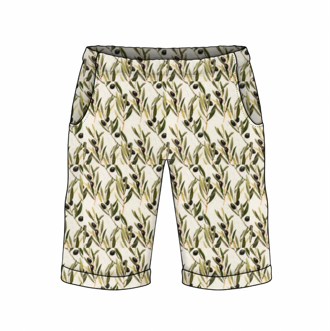 Summer Shorts | Olives | 6+