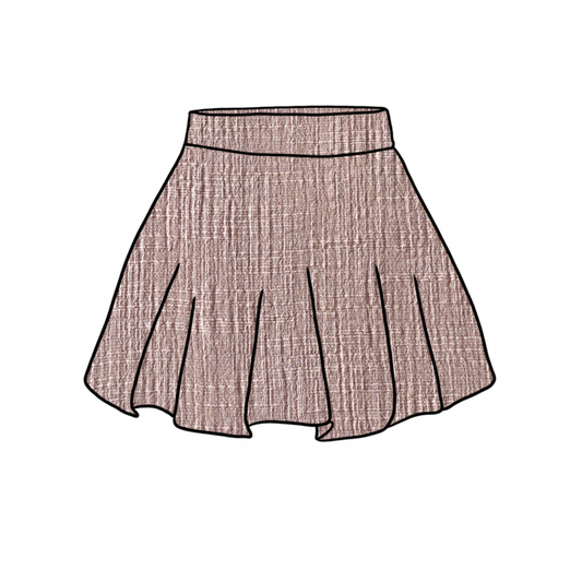 Skirt | Rose Double Gauze