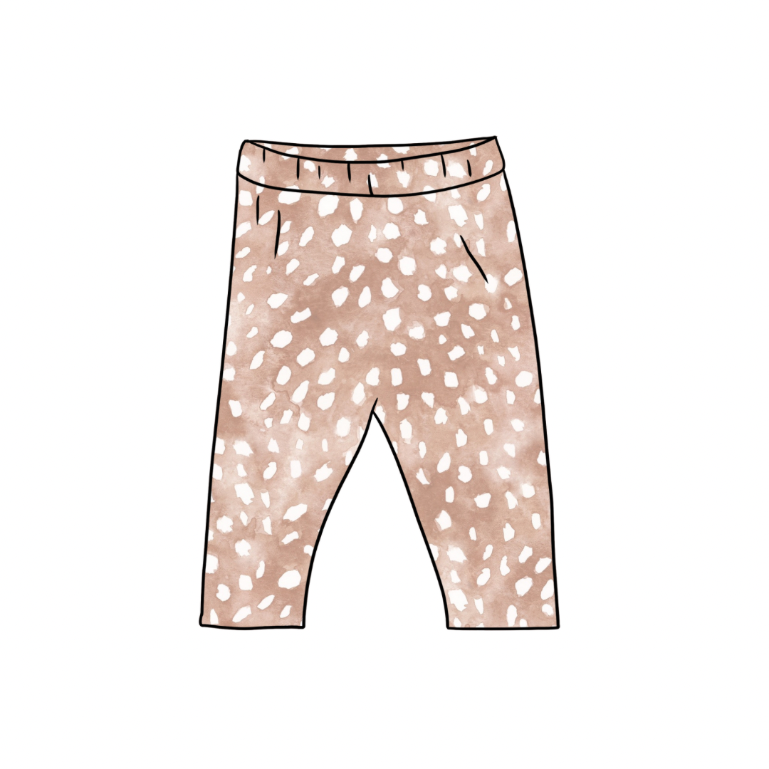 Cropped Leggings | Bambi | 6+