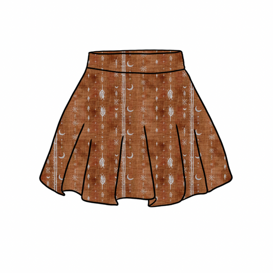 Skirt | Rust Aztec | 6+