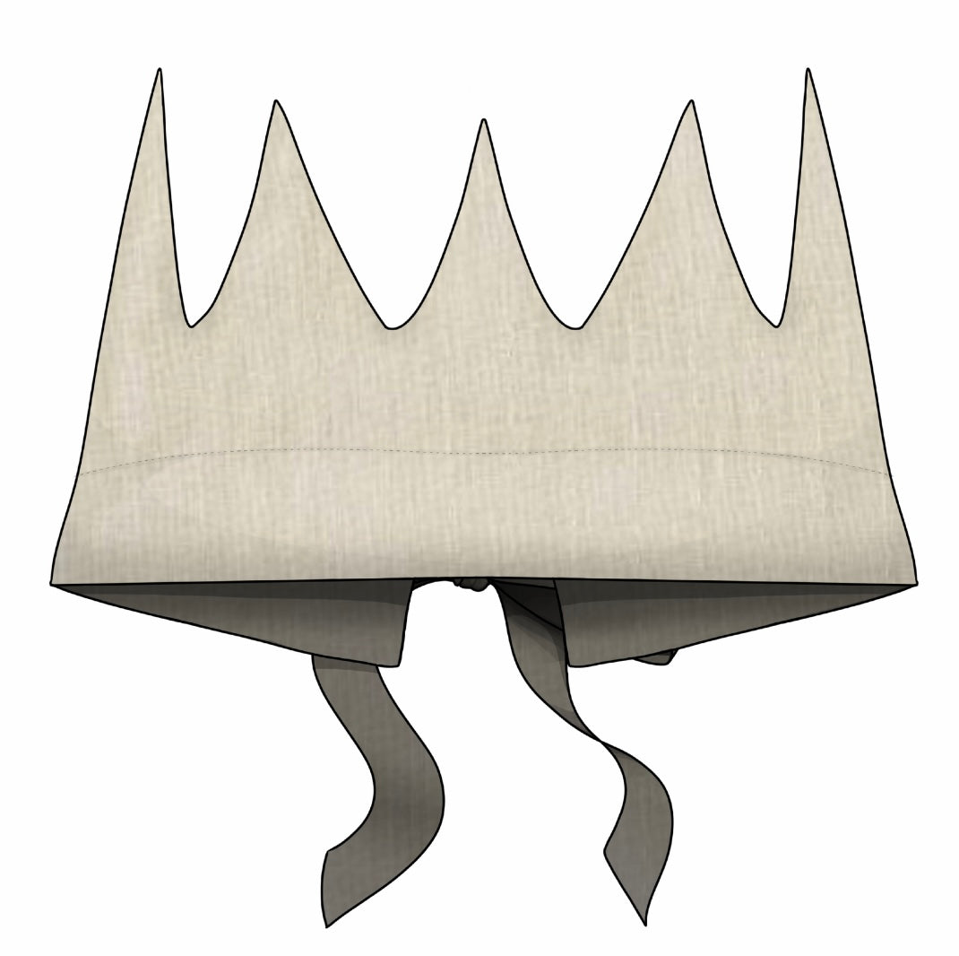 Crown | Beige Double Gauze