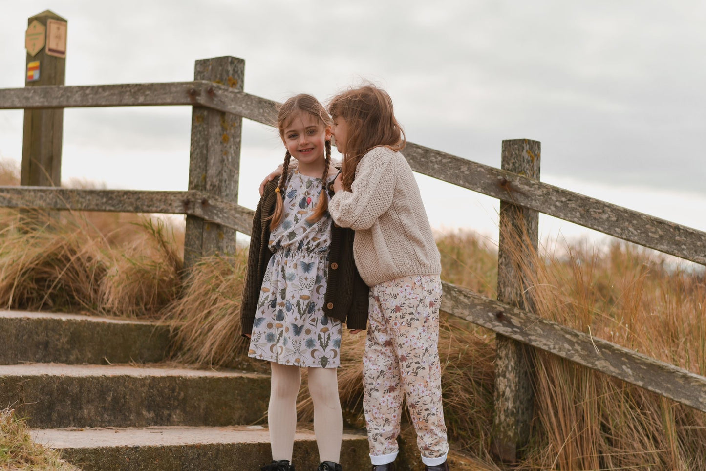 Relaxed Dress | Butterfly Garden