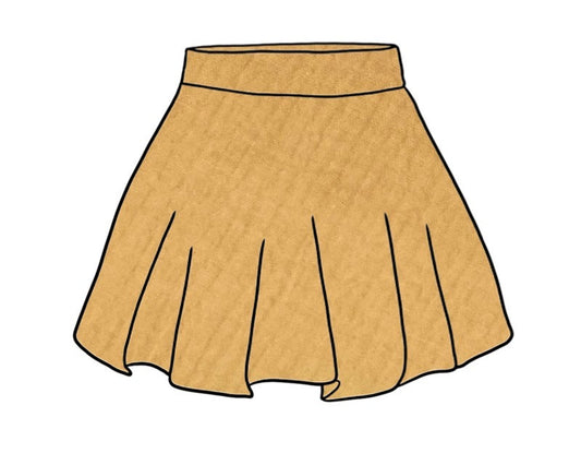 Skirt | Mustard | 6+