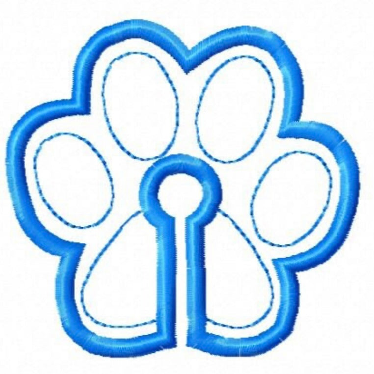 Paw Print Tubie Pad