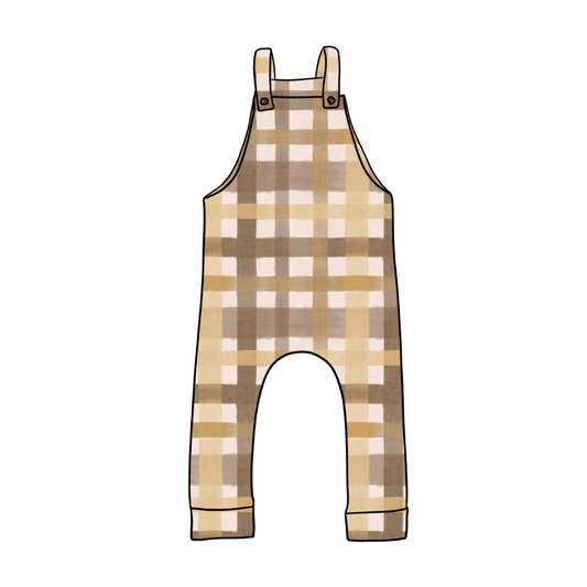 Dungarees | Golden Gingham