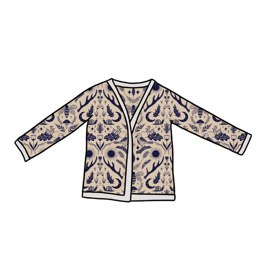 Cardigan | Midnight Flora