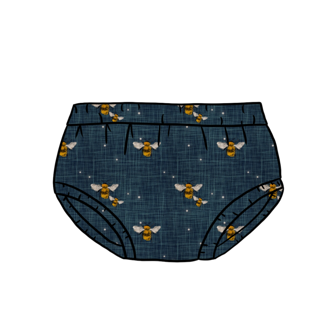 Bummies | Denim Bees