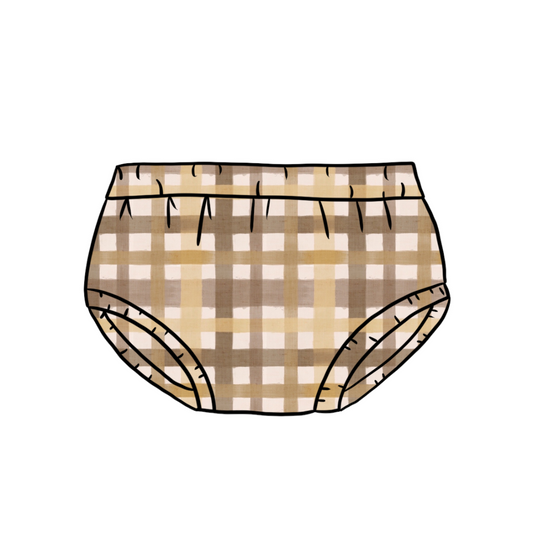 Bummies | Golden Gingham