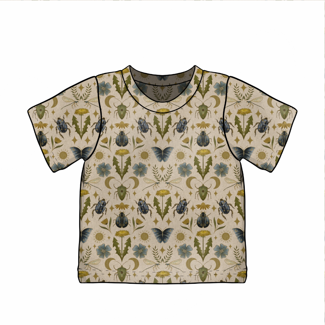 T-Shirt | Long & Short Sleeves | Butterfly Garden | 6+