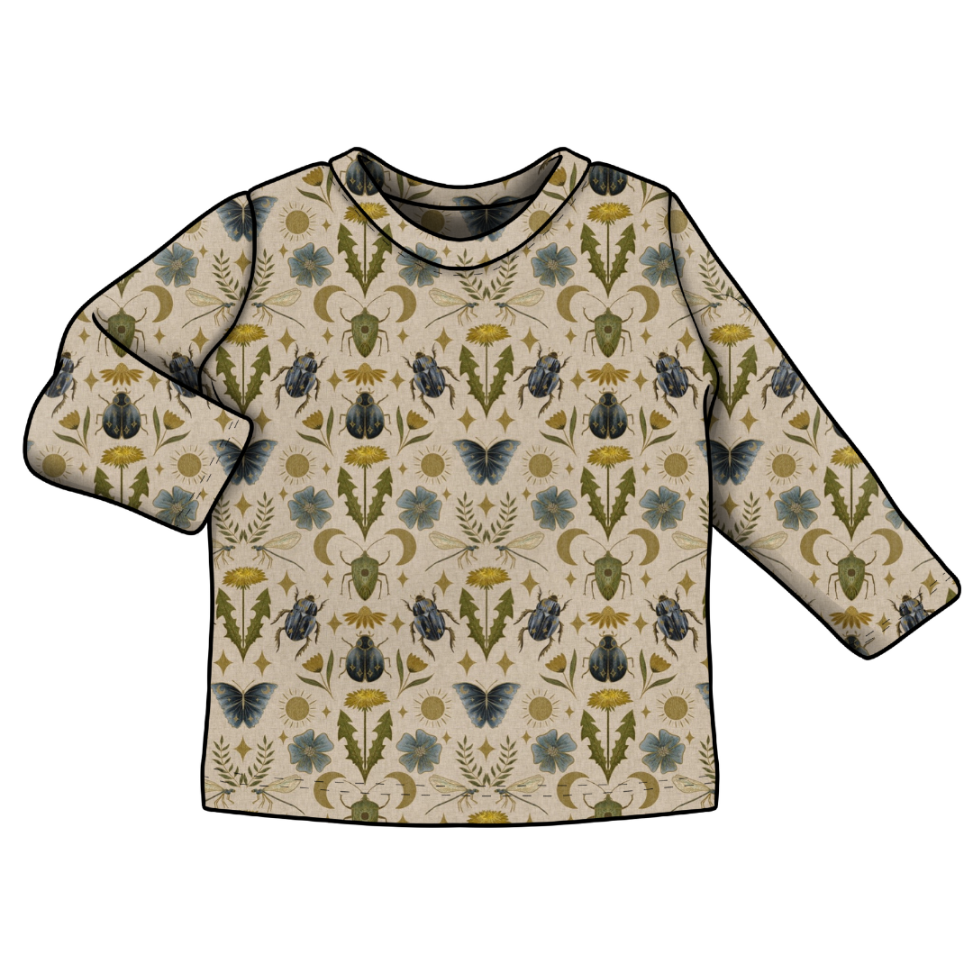 T-Shirt | Long & Short Sleeves | Butterfly Garden