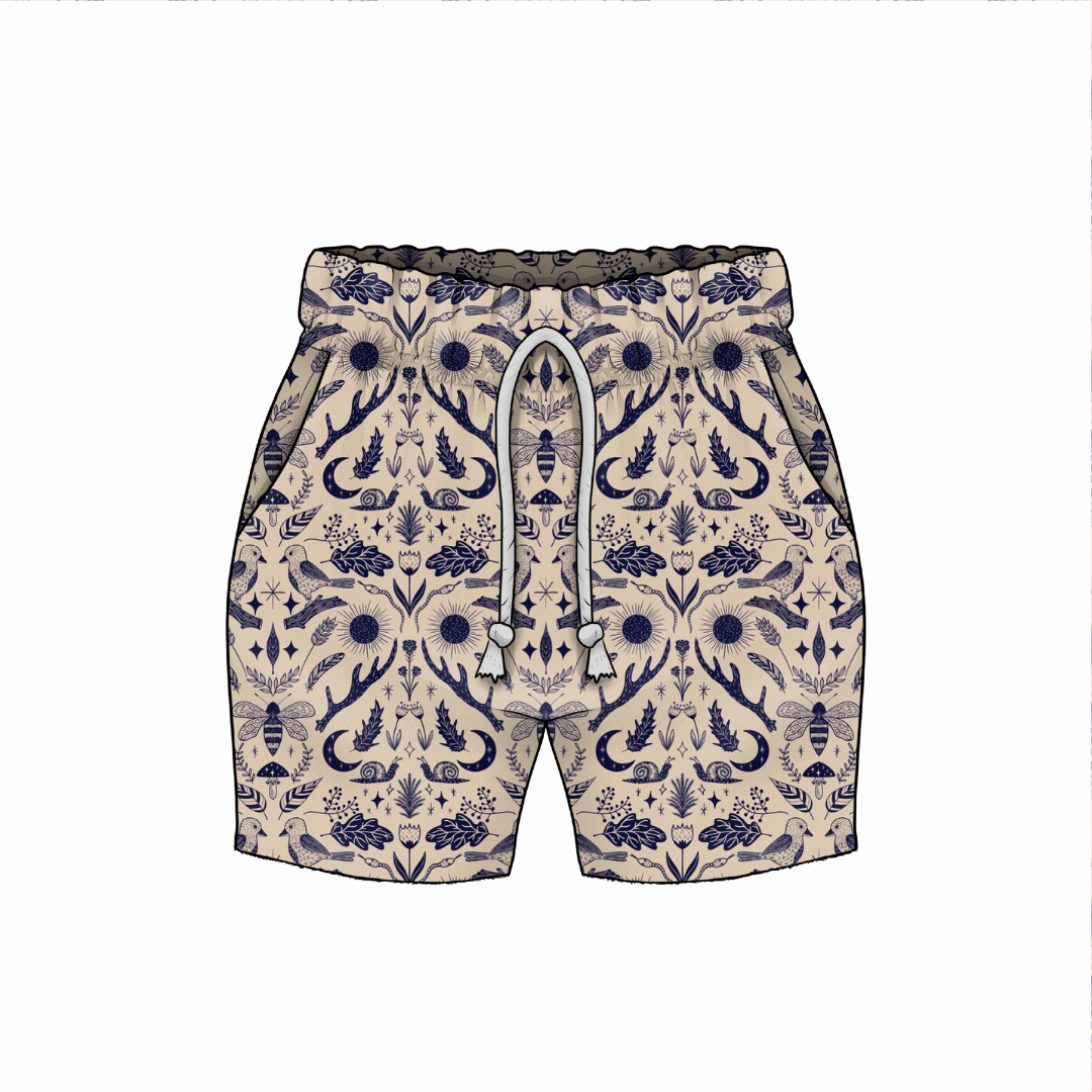 Shorts | Midnight Flora