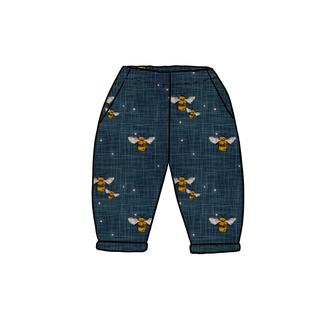 Vintage Trousers | Denim Bees | 6+