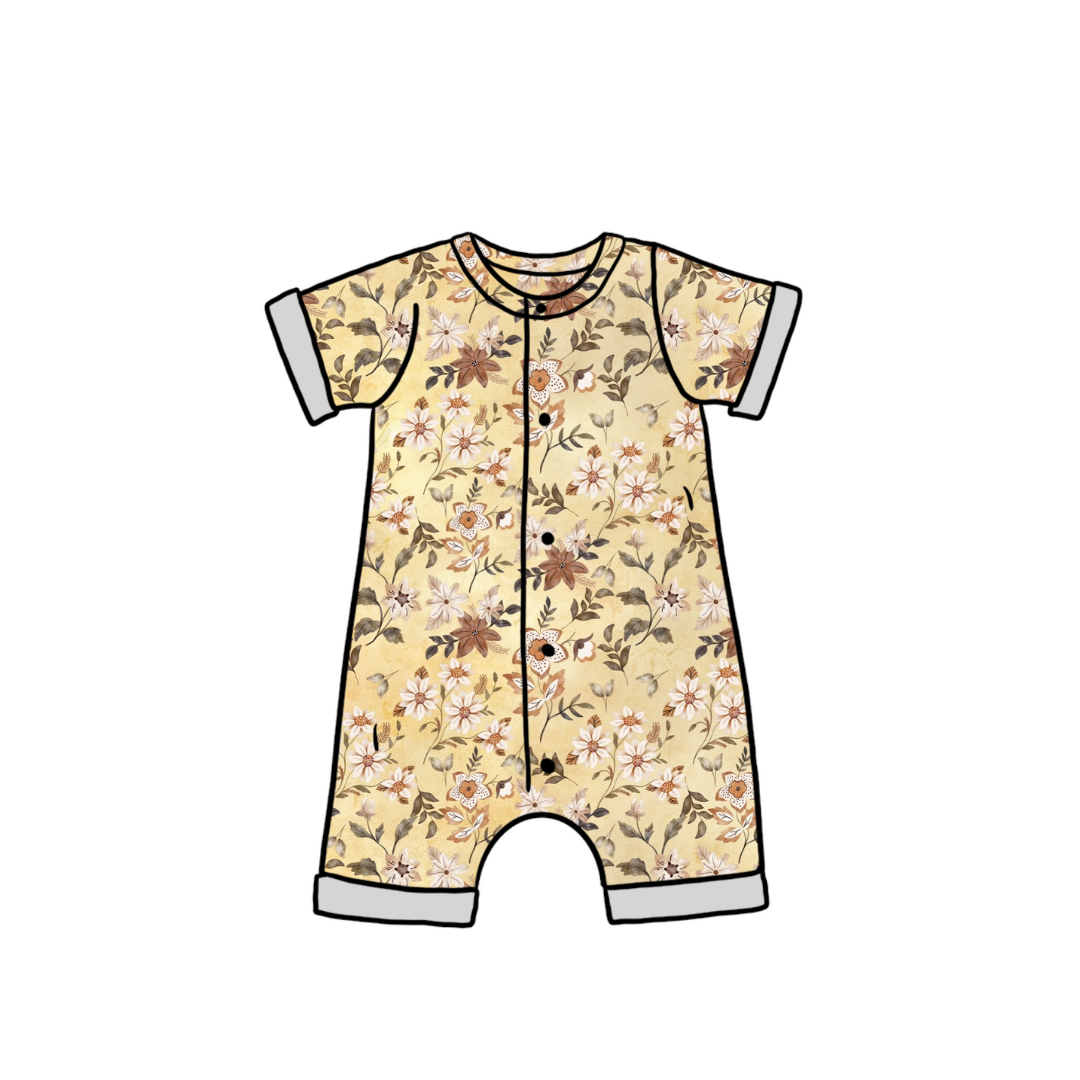 Shortie Romper | Sunrise Meadow