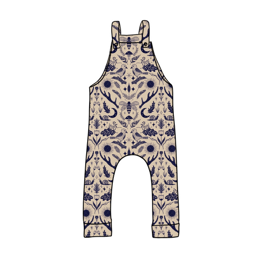 Dungarees | Midnight Flora