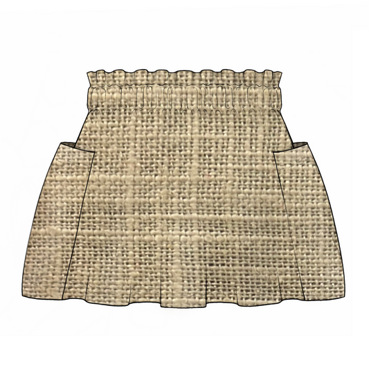 Sunrise Linen | Pocket Skirt