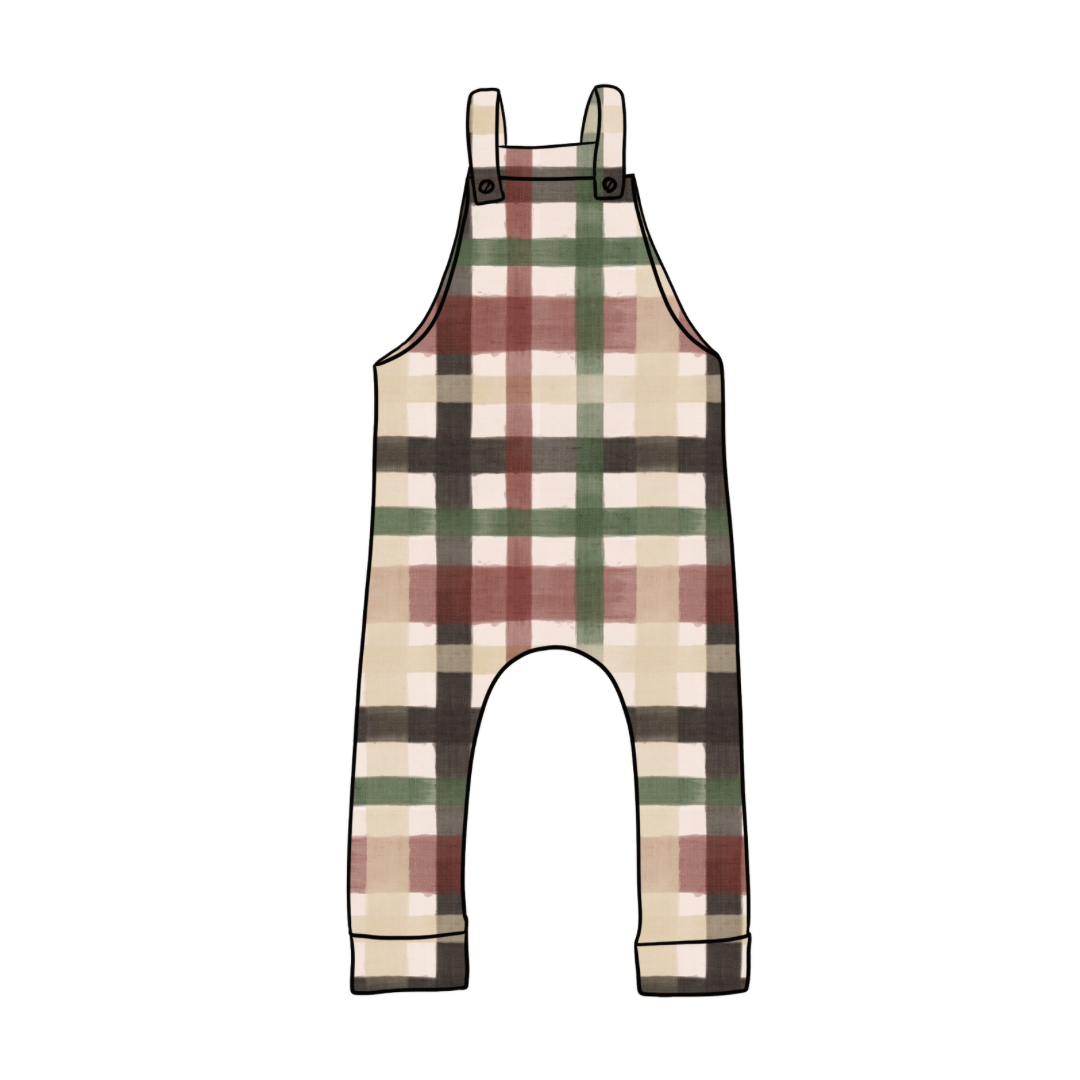 Dungarees | Spring Gingham