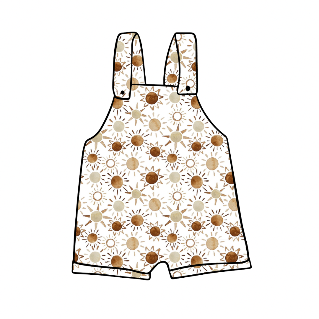 Shortie Dungarees | Tuscan Sun