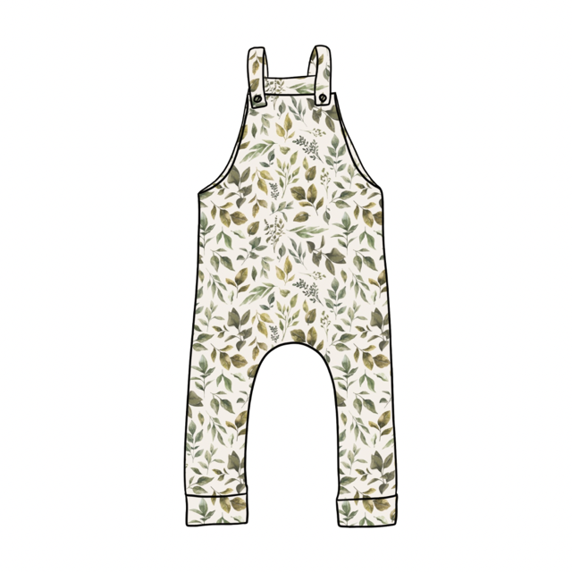 Dungarees | Boho Leaves